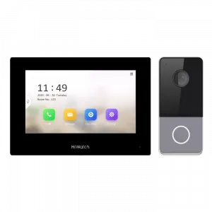 �������� IP �������� 7'' HiWatch Black, ����� 7, 1024�600, ������ 2��., 1 �������, ���
