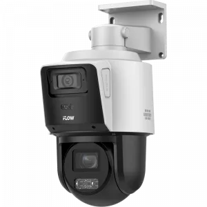 iFLOW F-IP-1422PCIZ4 ���������� IP-�����������, ���������� 2 ��., ��/LED ��������� �� 40�.,��������� ����� ������ �� 512 ��.,������������ ����������, 2 ���������: PTZ 2,8-12��. -ZOOm x4; ����.2.8 ��, ���