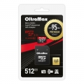 Карта памяти OltraMax 512GB microSDXC Class 10 UHS-1 Premium (U3) 95 MB/s